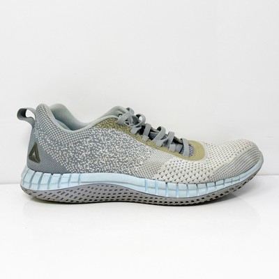 New- Reebok Print Smooth Ultraknit Gray‎ Men’s Sneaker Size 8 Buy Reebok Print Smooth 2.0 ULTK Ultraknit White Grey Men  main image 3