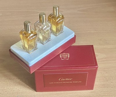 Cartier Oud Cartier LES COLLECTIONS DE PARFUM (Set 3 Flakoni) Sehr Selten.