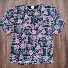 Vintage Victoria's Secret Floral Prairie Nightshirt Size Medium / Large