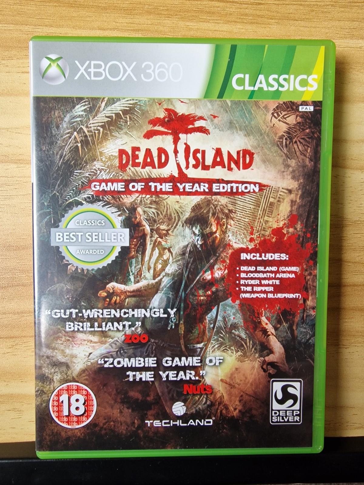 Dead Island: Game of the Year Edition (Xbox 360) Complete With Manual FREE P & P