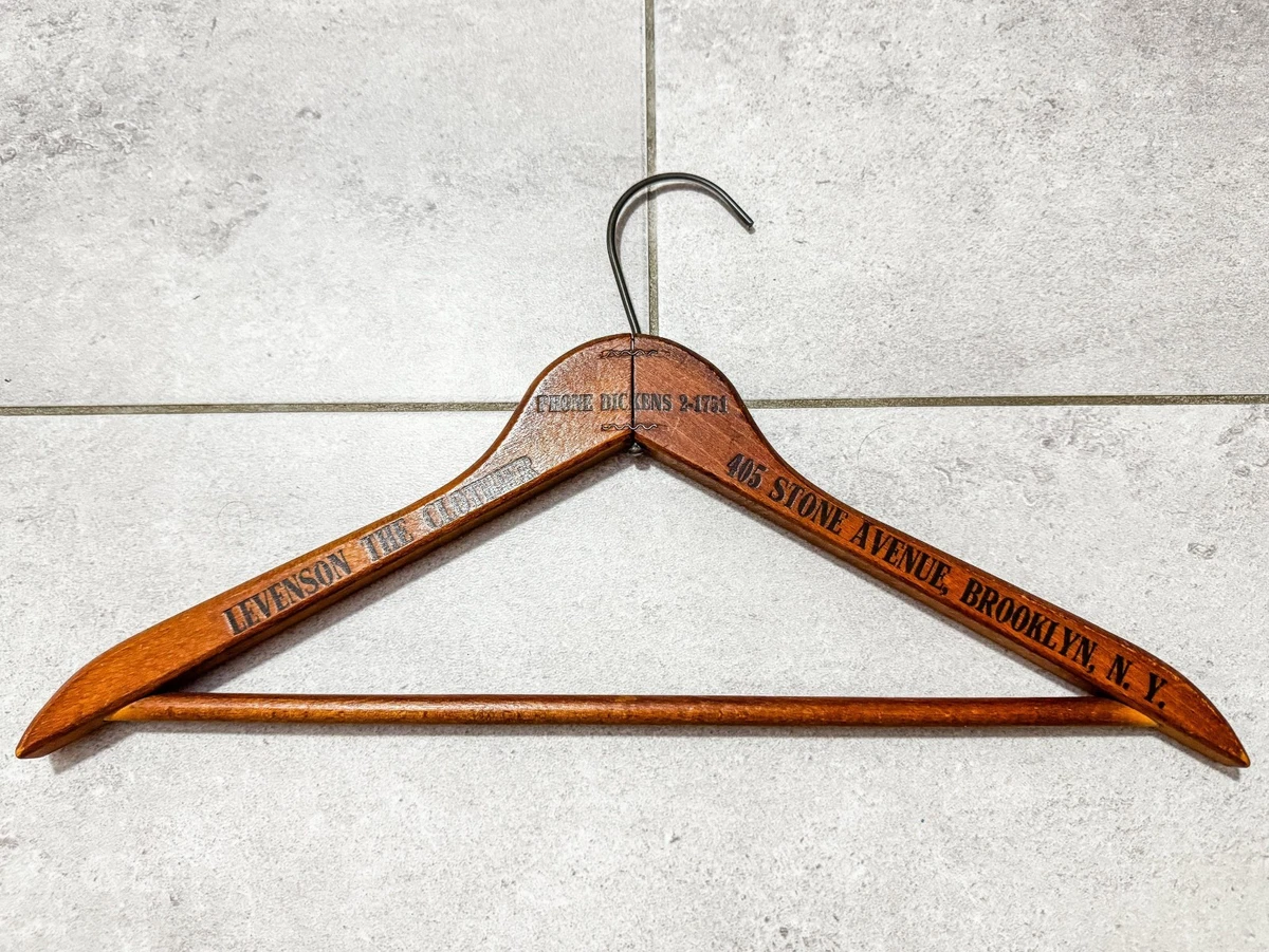 Wood Original Vintage Clothes Hangers for sale | eBay