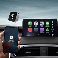 2 in 1 Wireless Carplay Android Adapter Mini Carplay&Auto Box Auto Connect Phone