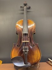 Handcrafted 4/4 Full-Size Violin in Figured Solid Maple  Spruce