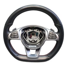 Mercedes C-Class C43 W205 Steering Wheel Leather Contrast Stitch A0004603803