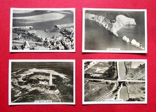 SENIOR SERVICE 4  PHOTO 1939 CIGARETTE CARDS  BRITAIN FROM THE AIR   30-38-42-44