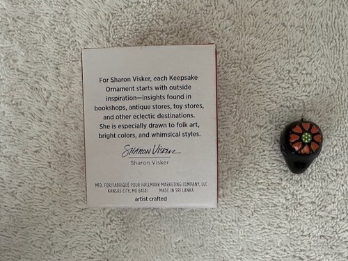 Hallmark Keepsake 2023 "Sweet Sugar Skull" -Miniature Ornament - NIB - Picture 2 of 4