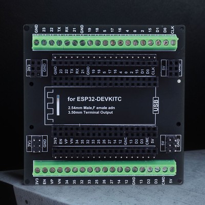 Durable 3.81mm /0.15inch Terminal GPIO Expansion Module Useful 3 Types Outputs