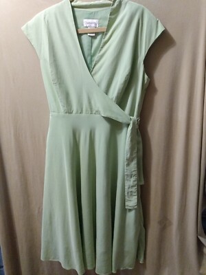 Women's Pastel Green Dress Chadwick's brand size 14P in GUC | eBay