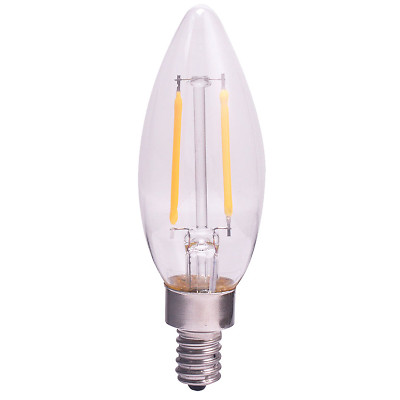Lutec London E12 LED 2W Kerze Außen Glühbirne 6V - warmweiß