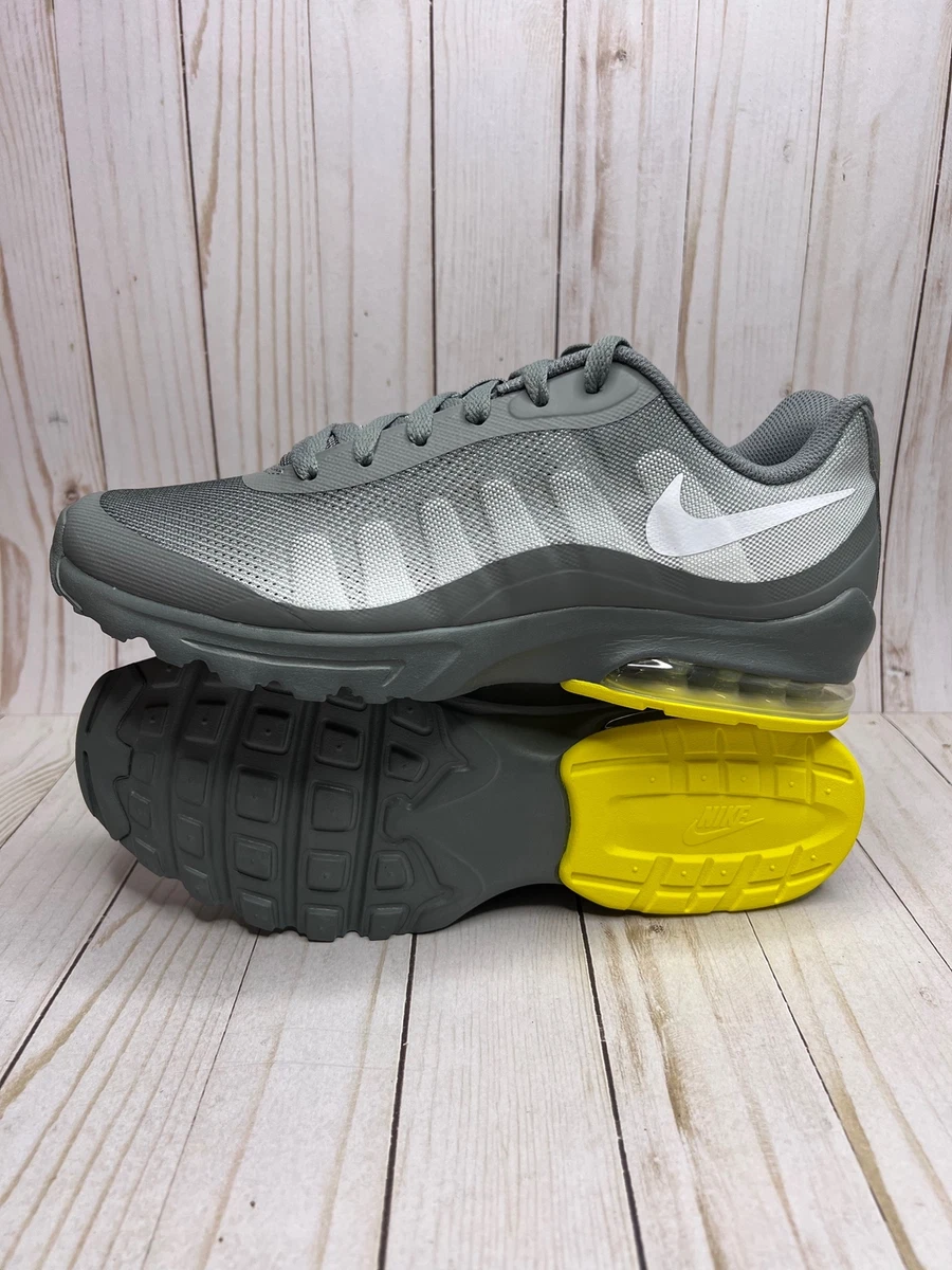 Nike Air Max Invigor Mens Size 10 Smoke Grey Yellow CU1924 002