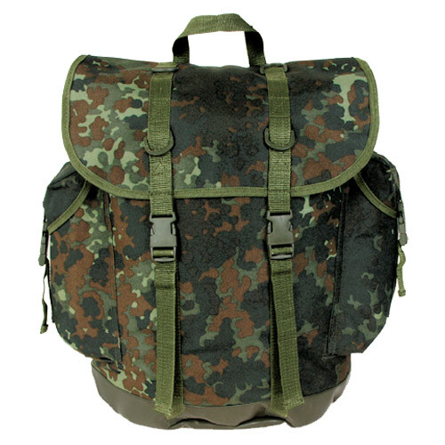 Tedesco Bw Esercito Militare Montagna Zaino Patrol Pack 30L Flecktarn
