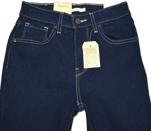 Women's Levi’s® 721 High Rise Skinny Jeans 'Dark Indigo' - Picture 9 of 11