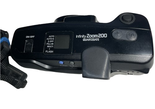 ๐ฅ Olympus Infinity Zoom 200 Quartz Date 35 MM Camera ๐ฅ Parts Only / Repair - Picture 6 of 12
