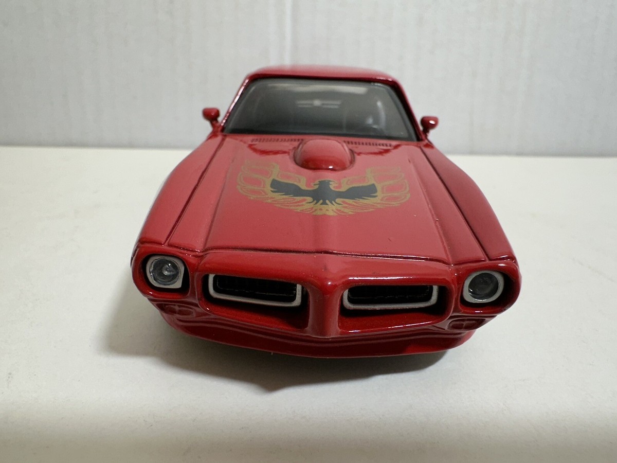 NEWRAY 1973 PONTIAC FIREBIRD TRANS AM RED 1:32 DIECAST 6