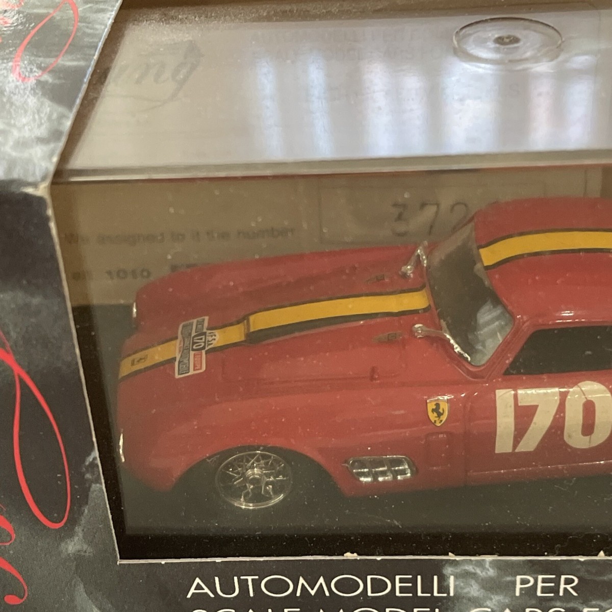 ミニカー Bang Ferrari 250 TDF 1/43 Bang 1/43 Ferrari 250 GT TDF 1957 SPECIAL Street RED Model