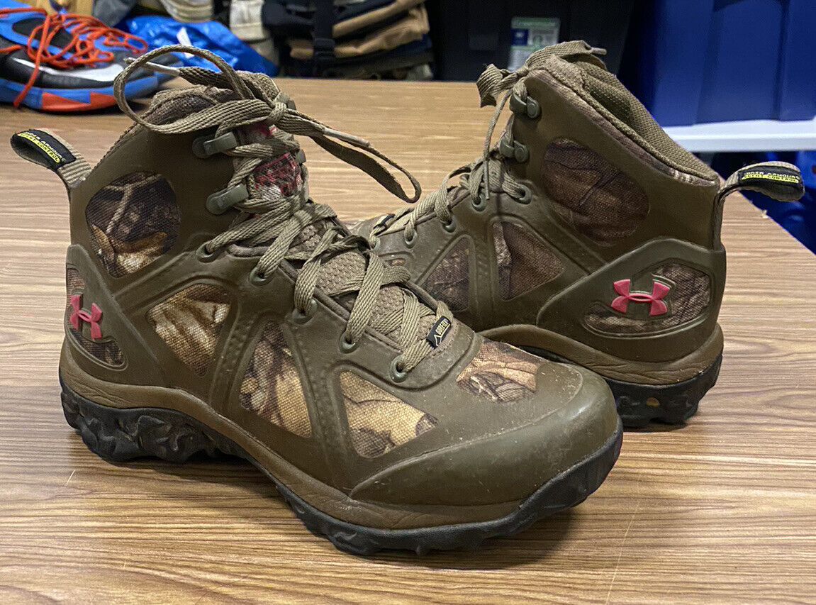 Under Armour UA Speed Freek Chaos Women's 8.5 Camo Hunting Boots