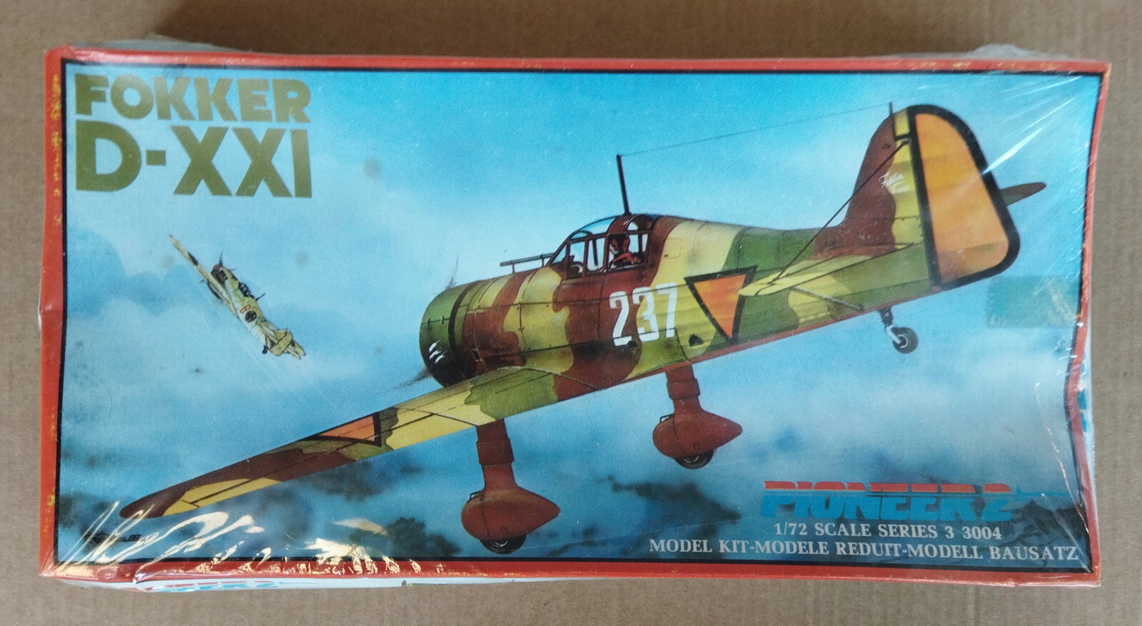 Pioneer 2 Fokker D-XXI 1:72 kit de modélisme aéronautique scellé neuf