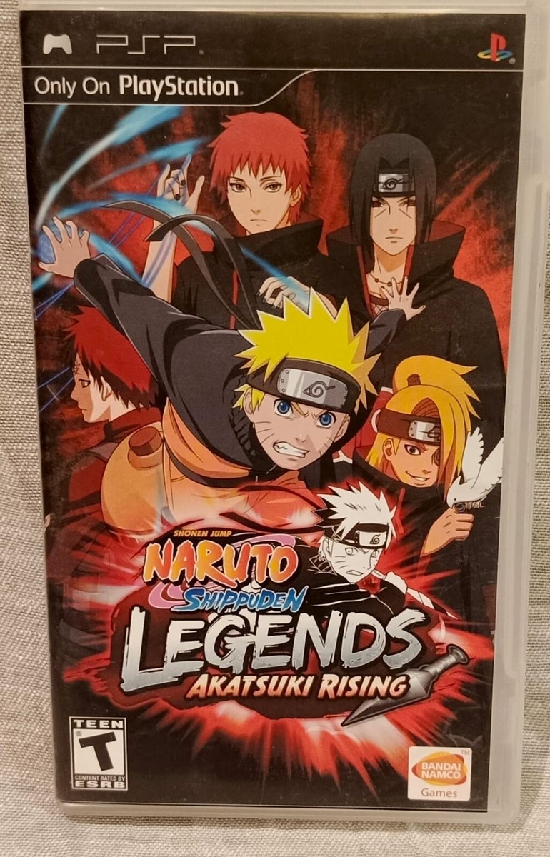 Naruto Shippuden Legends: Akatsuki Rising Sony PSP With Manual | eBay
