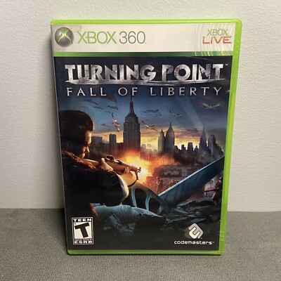 Turning Point Fall of Liberty - XBOX 360 - Complete CIB W Manual - Tested 