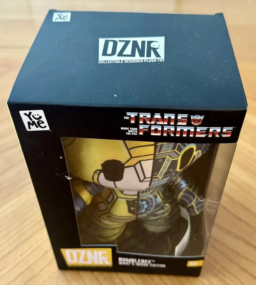 Juguete de peluche YuMe DZNR Transformers Bumblebee What's Inside Edition 02 nuevo H6 Foto 2 de 4