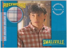 2004 SMALLVILLE SEASON 3 TOM WELLING AS CLARK KENT PIECEWORKS CARD PW1