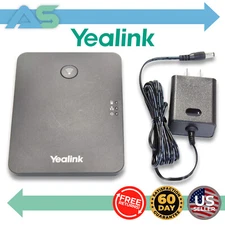 Yealink W70B DECT VoIP IP Cordless Phone Base Station /w Yealink Power supply