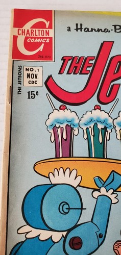 1970 JETSONS # 1 VG/FN CHARLTON TV CARTOON Bronze Age Mid Grade Comic Book - 第 2/5 張圖片