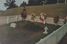 John F Kennedy Grave Arlington National Cemetery Arlington VA Postcard