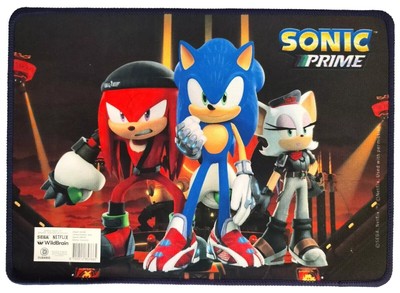Mauspad Sonic Prime Sega Gaming Office Büro PC Laptop 35x25 cm Maus Unterlage