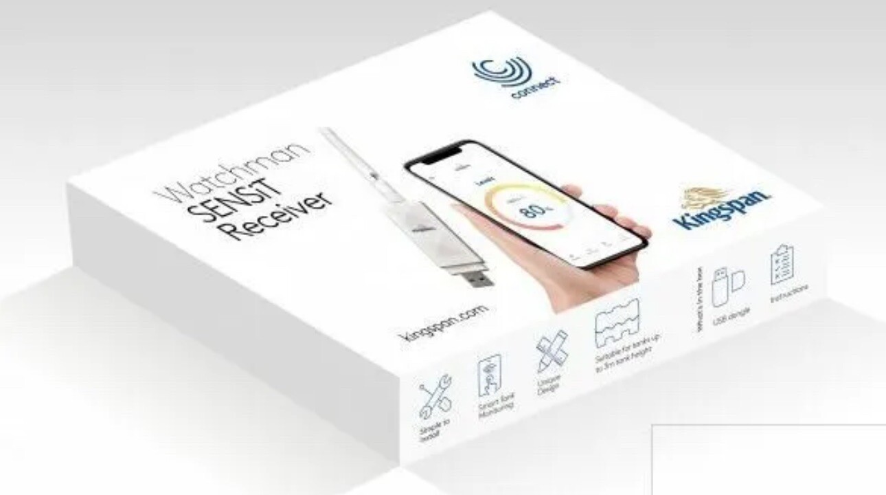 Kingspan Watchman Sensit Smart WIFI Heating Oil Tank Level Gauge USB