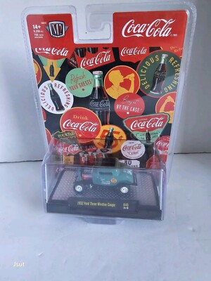 Chase M2 Machines 1932 Ford Three Window Coupe Coca-Cola A40 Release 40 1:64