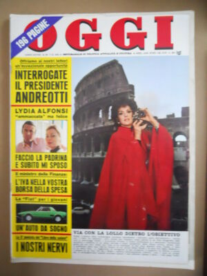 OGGI 49 1972 Lydia Alfonsi Lollobrigida Marlene Dietrich Marisa Berenson [G859]