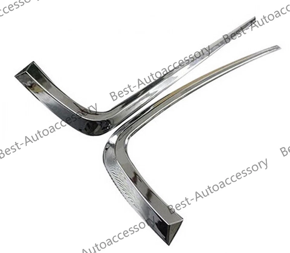 Cubierta antiniebla delantera trasera cromada accesorios para Toyota Sienna 2011-2017 Foto 4 de 4