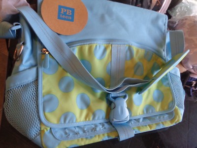 pottery barn messenger bag