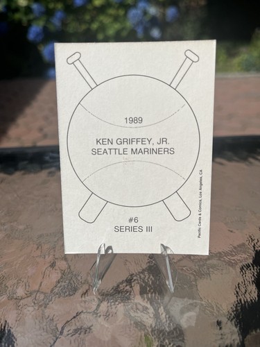 KEN GRIFFEY JR Rookie Card RC RARE - ONE OF A KIND WITH SILVER AUTOGRAPH! - Picture 5 of 10