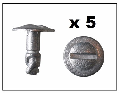 20x Metal Screw Under Engine Cover Fitting Clips Kit – For Audi VW Skoda – Replaces 4A0805163, 8D0805121