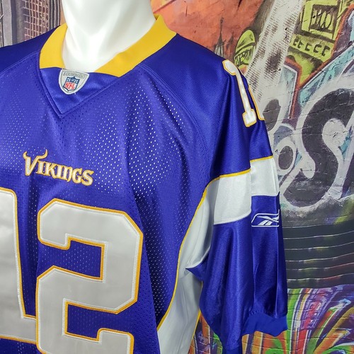 Percy Harvin Minnesota Vikings Embroidered Reebok Jersey Size 54 (A47) - 第 2/9 張圖片