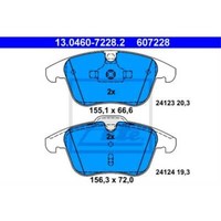 ATE BremsbeläGe 13.0460-7228.2 BremsklöTze FüR Volvo V60 155 157