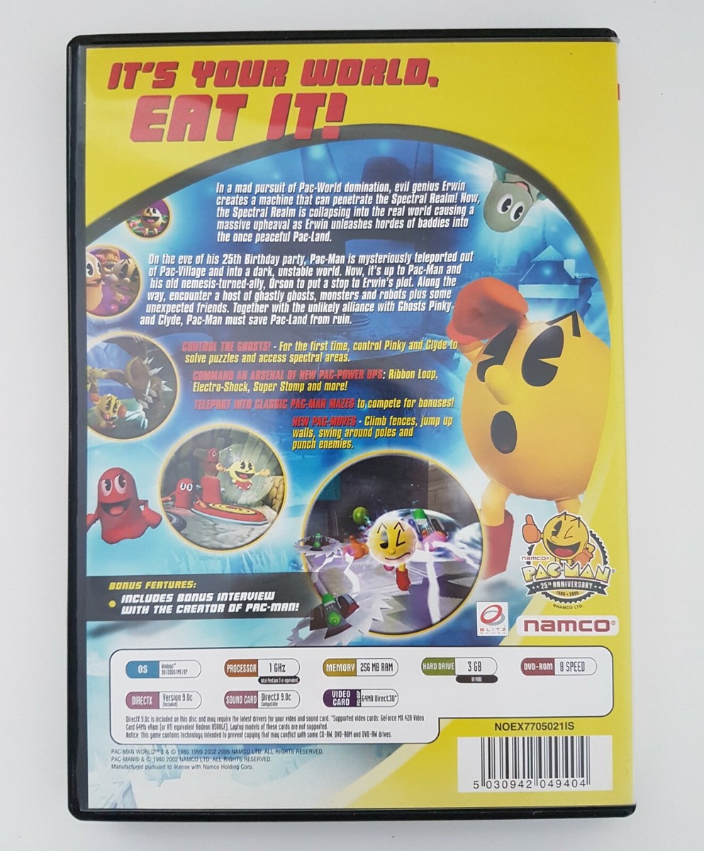 Pac-Man World 3 - PC DVD - RARE - Free, Fast P&P! | eBay
