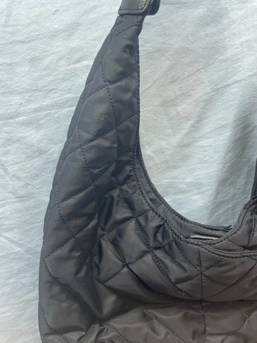 Sam Edelman Quilted Satchel Bag Black Boho Tribal Color Black - Picture 4 of 13