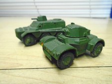 VINTAGE DINKY TOYS MECCANO Metal 2 ARMY PERSONNEL CARRIERS