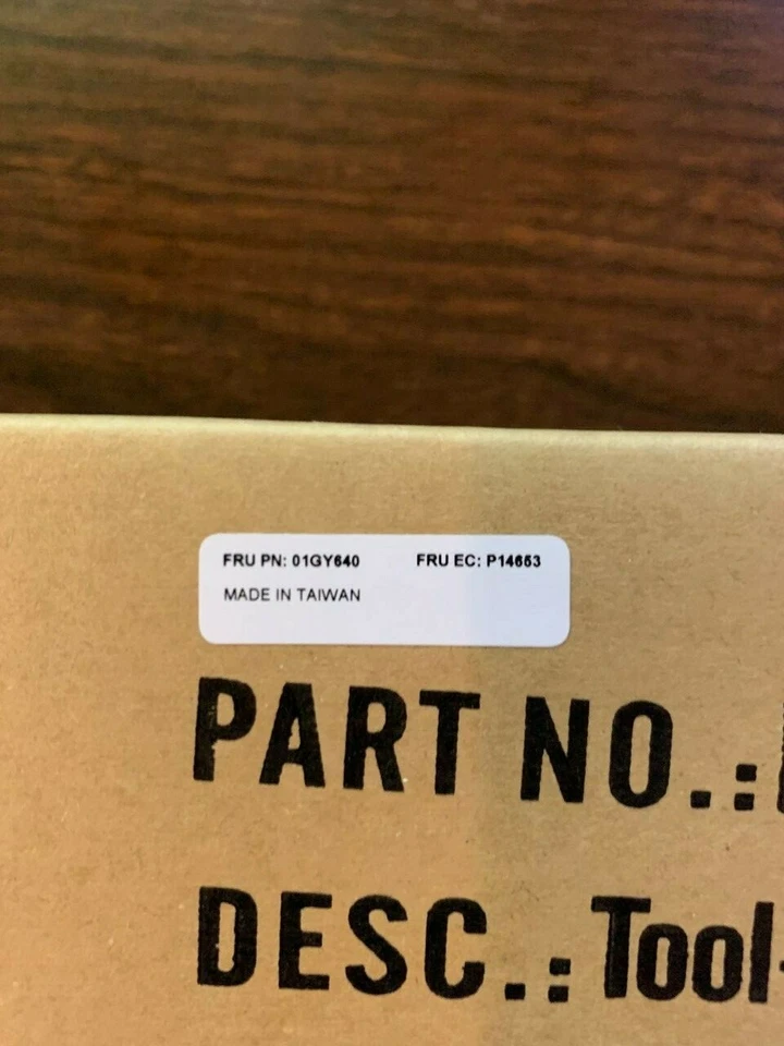 NEW IBM 01GY640 1GY640  Tool Less Blade Slide Rail Kit  - Image 2 of 3