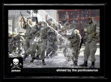 2022 Zerocool Jackass #S-53 Slimed by the pontiusaurus Stunts Card