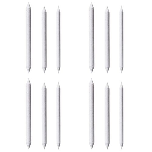 4 Packs12 Pcs Art Blenders Sticks Artist Paper Blending Stump and