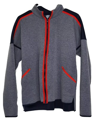 C9 by Champion Women's SZ:L Jacket Gray Navy Red Full Zipper