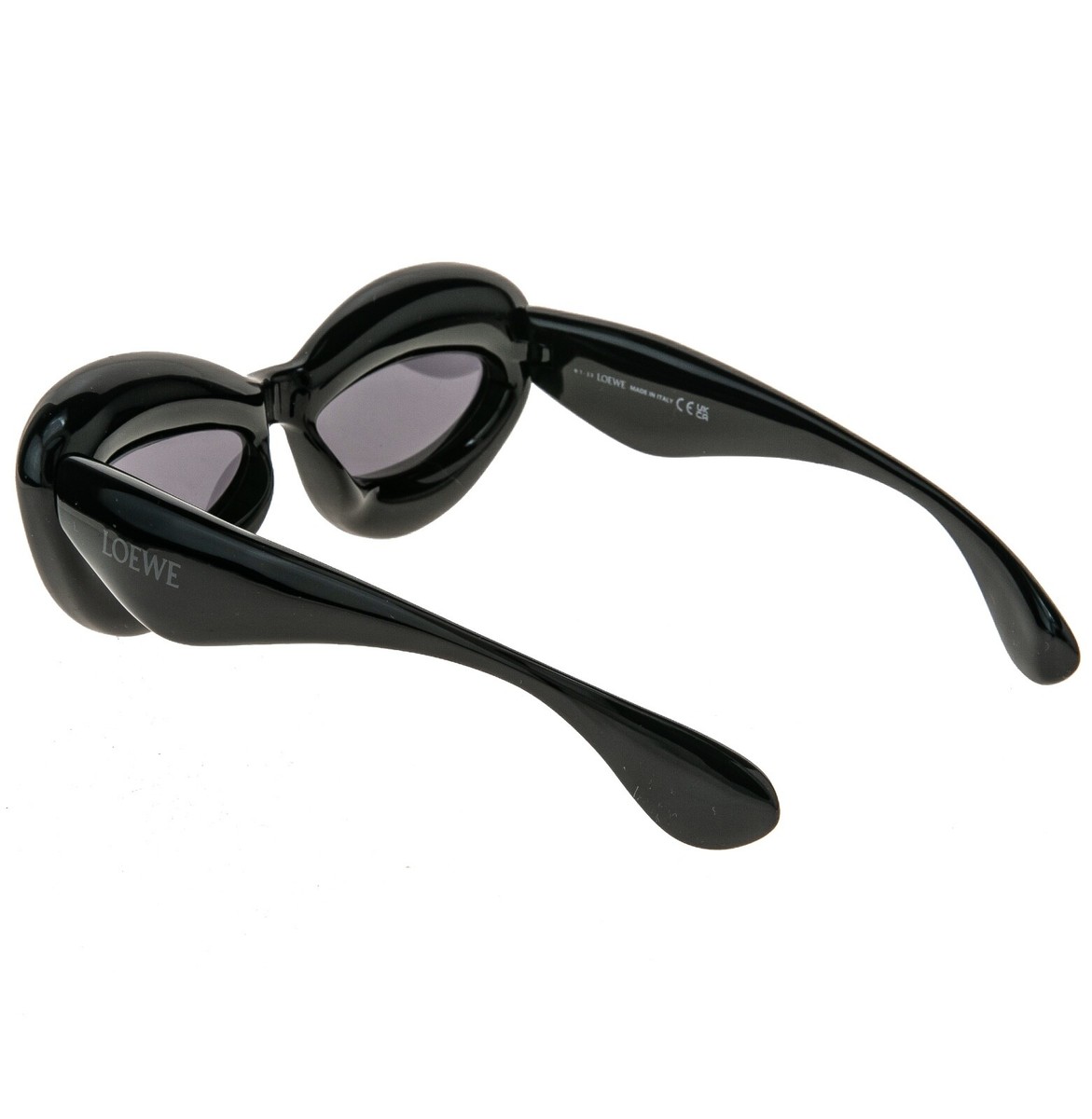 LOEWE inflated ブラック キャットアイ サングラス LOEWE inflated ブラック キャットアイ サングラス LOEWE 55MM