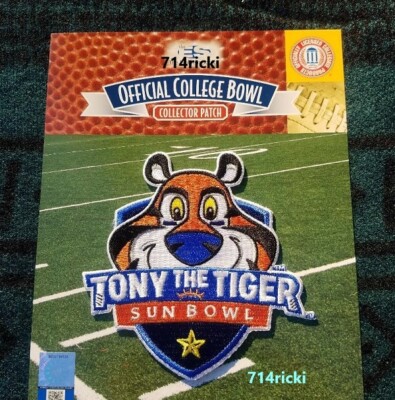 2025 Tony the Tiger Sun Bowl Patch Collector Arizona State vs Duke