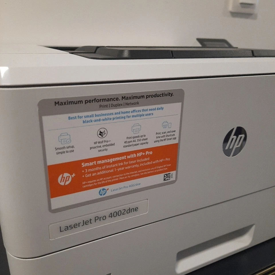 Demonstration425 pages HP LaserJet Pro 4002dne - Imprimante de bureau monochrome - Photo 4/4