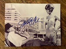 Jill St. John, Hand Signed 8.5X11 autographed photograph with Frank Sinatra