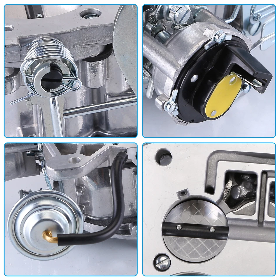 Rochester Quadrajet 4 BBL Carburetor For 305-350 Engines 650 Cfm Electric Choke Foto 2 de 4